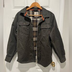 Legendary Whitetails Men's Dark Gray Shirt Jacket
